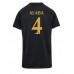 Real Madrid David Alaba #4 Tredjedrakt Dame 2023-24 Kortermet